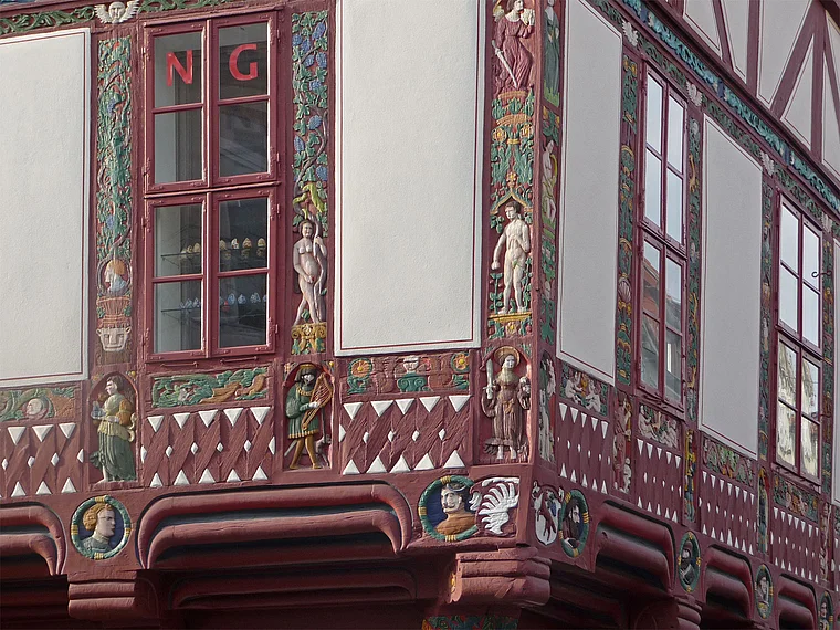 Göttingen Jungfernschänke Fachwerk groß