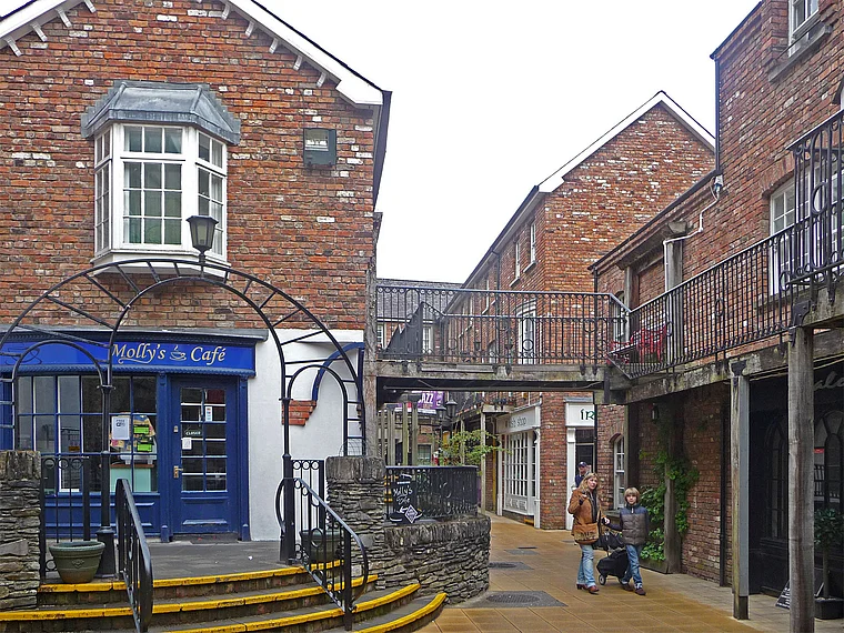 Nordirland Londonderry Molly's Cafe außen