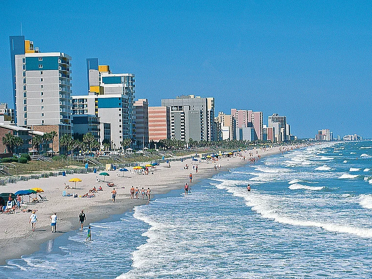 South Carolina Myrtle Beach Strand Sommer