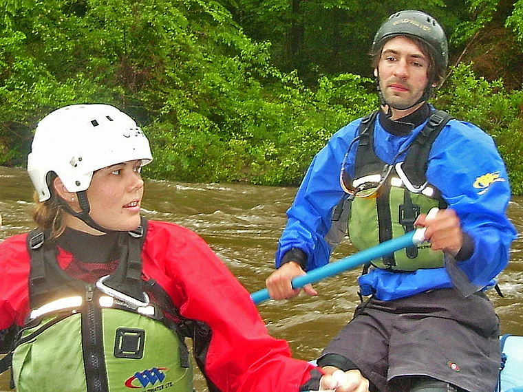 South Carolina Chattooga River Rafting mit Erica