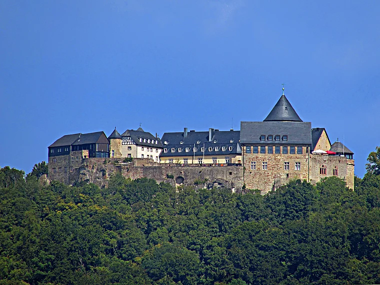 Waldeck Schloss von Süden