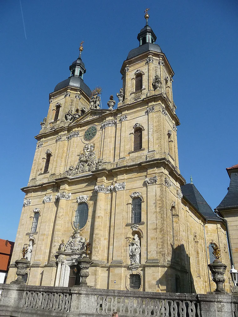 Fränkische Schweiz Gößweinstein Basilika außen