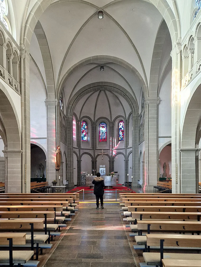 Hünfeld Klosterkirche Innenaufnahme