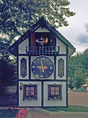 British Columbia Kimberley Kuckucksuhr Happy Hans