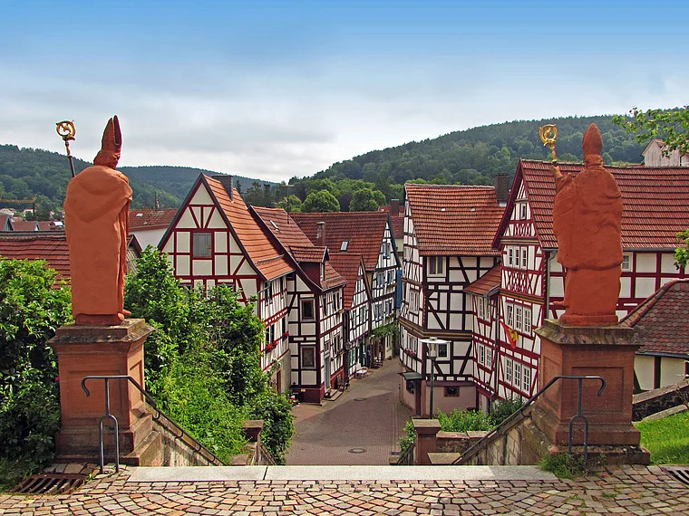 Bad Orb Kirchgasse Fachwerk