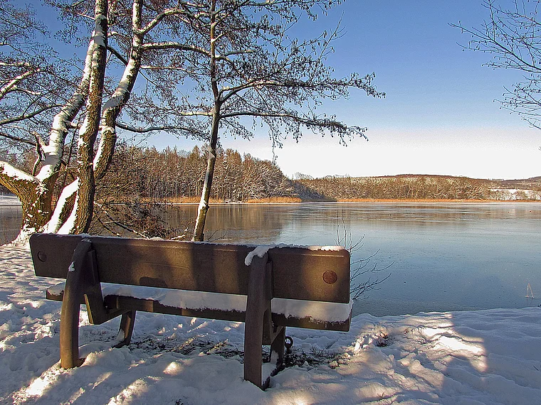 Gederner See Winter