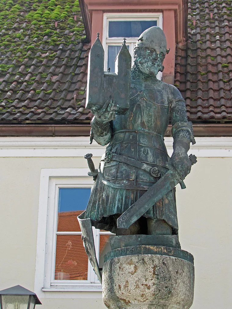 Steingaden Statue Herzog Welf VI.