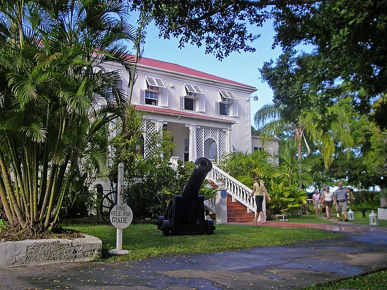 Barbados Sunbury Plantation House außen