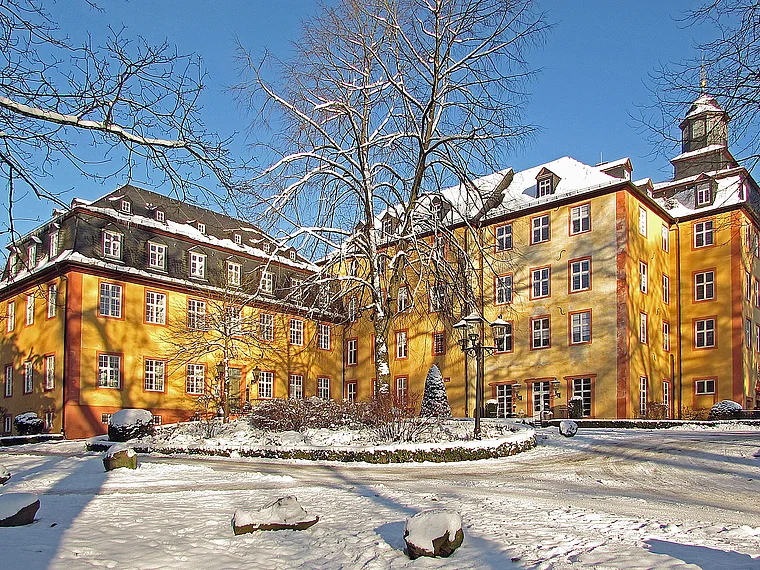 Gedern Schloss Winter