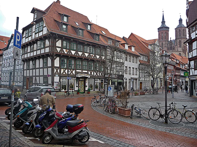 Göttingen Kneipe Fürst Bismarck Fachwerkhaus