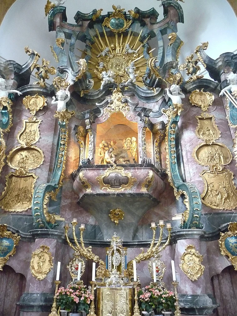 Friedberg Bayern Wallfahrtskirche Altar