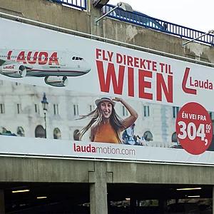 Sandefjord Flughafen Reklame