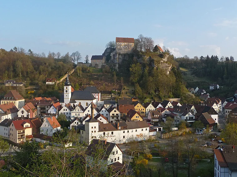 Fränkische Schweiz Pottenstein Totale
