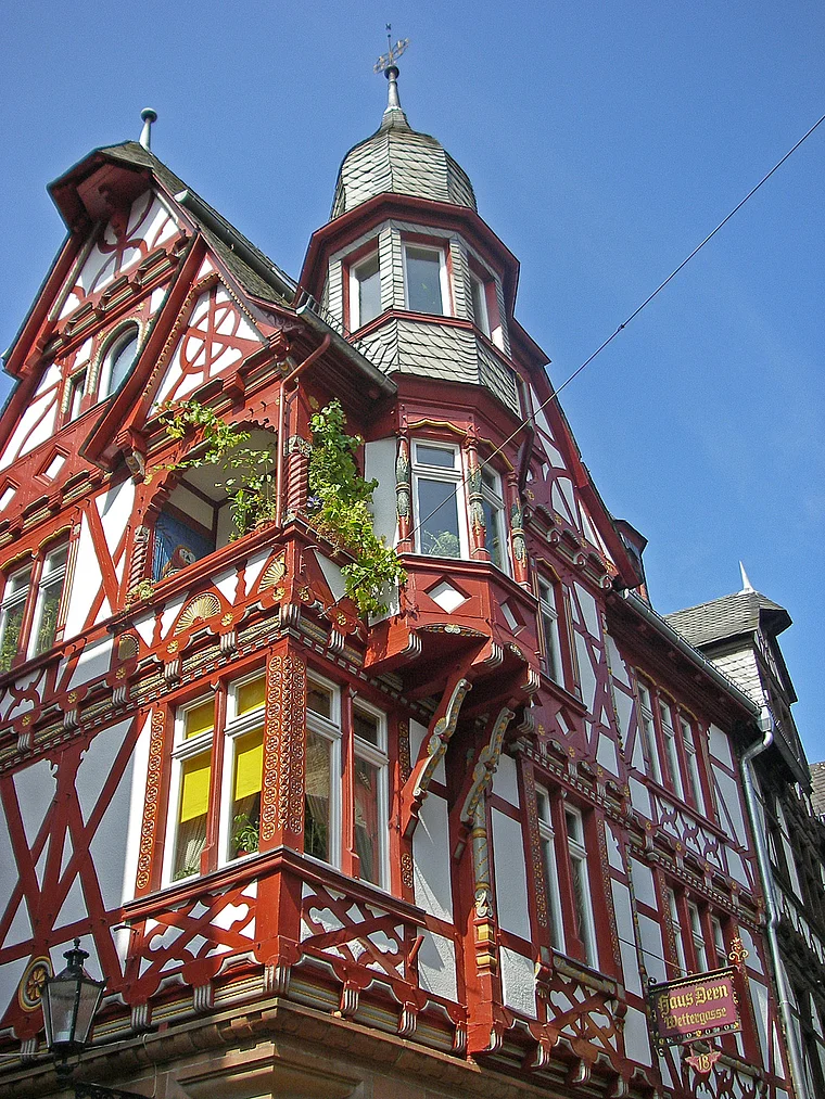 Marburg Wettergasse Fachwerk
