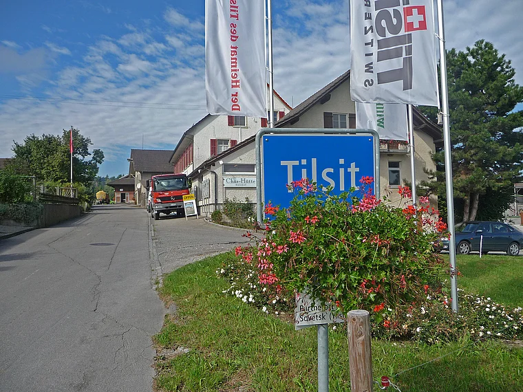 Thurgau Tilsit Ortsschild