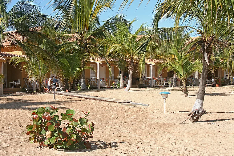 Venezuela Laguna de Tacarigua Posada am Strand