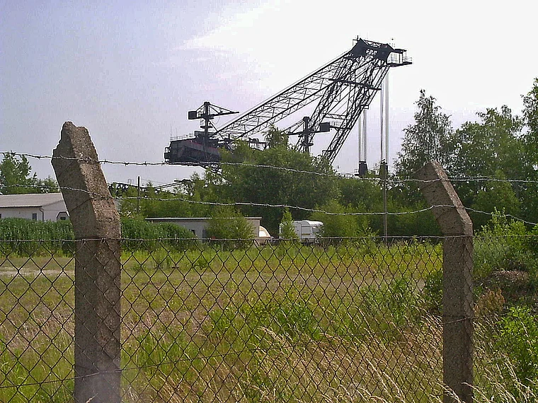 Berzdorf Oberlausitz Förderkran