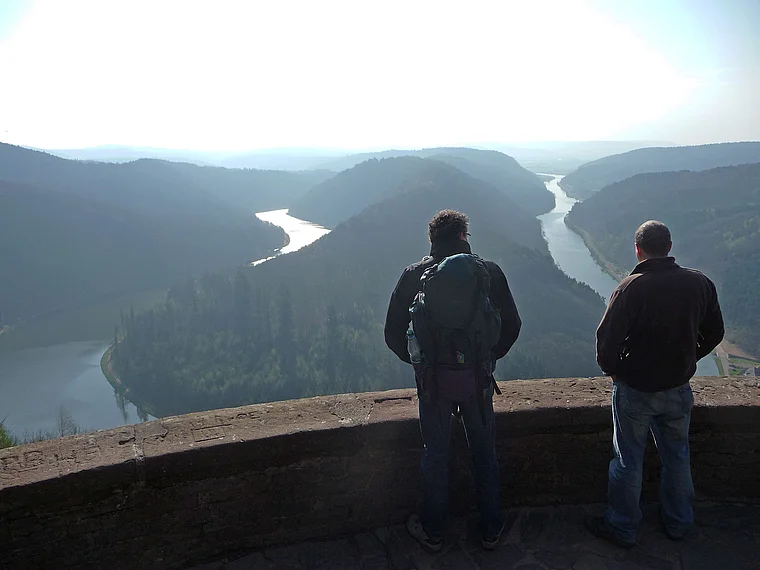 Saarland Orscholz Saarschleife Aussichtspunkt