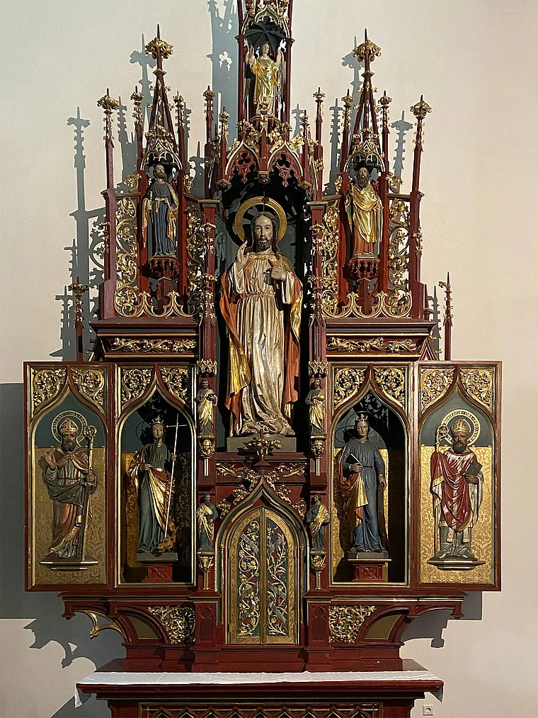 Viernheim Apostelkirche Sakramentsaltar