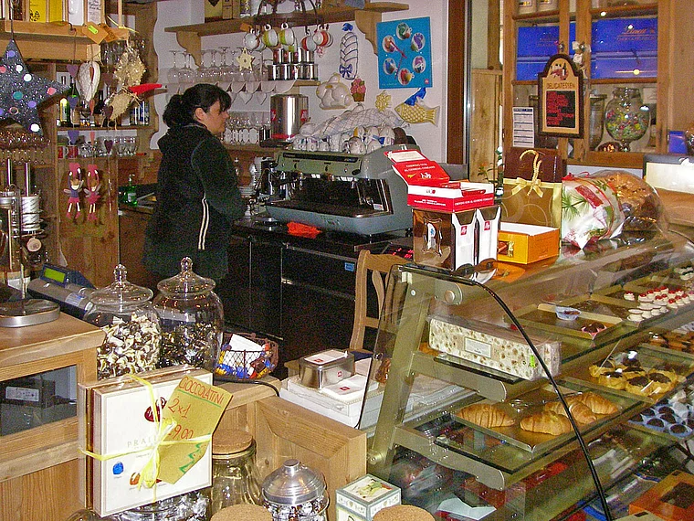 Friaul Ovaro Bäckerei innen