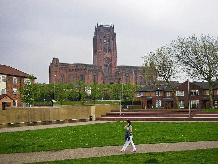 Liverpool anglikanische Kathedrale außen