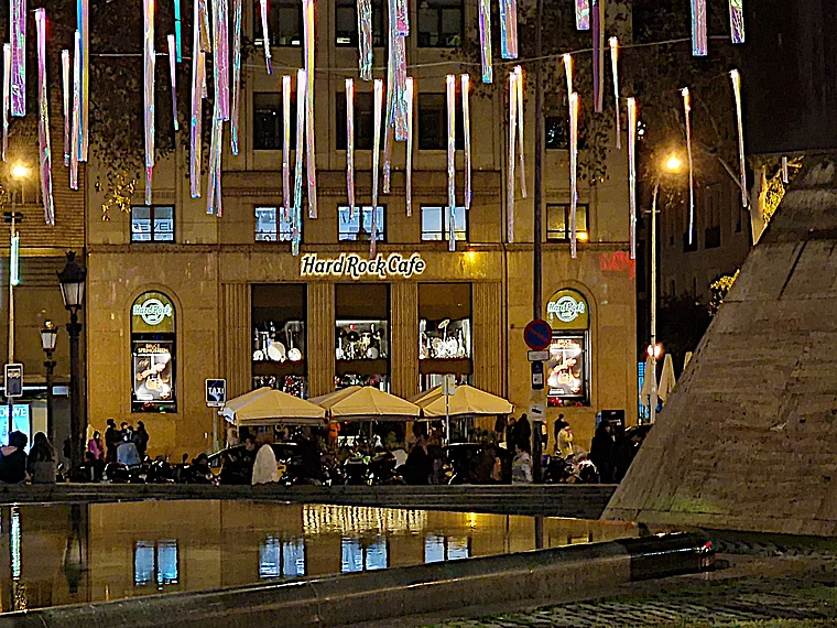 Hard Rock Cafe Barcelona außen