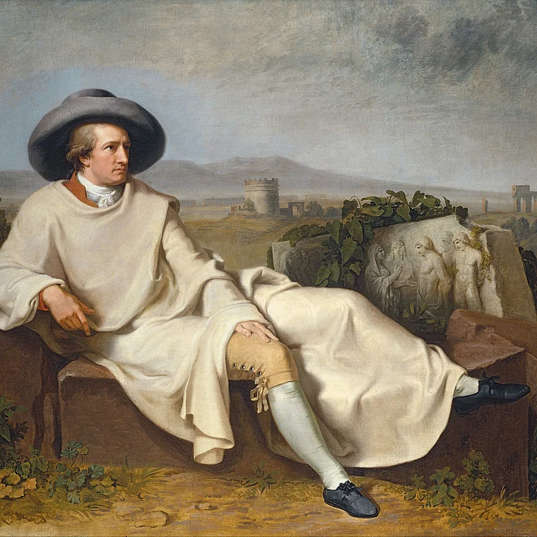 Goethe in der Campagna Gemälde
