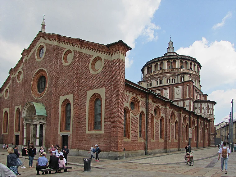 Mailand Santa Maria delle Grazie außen