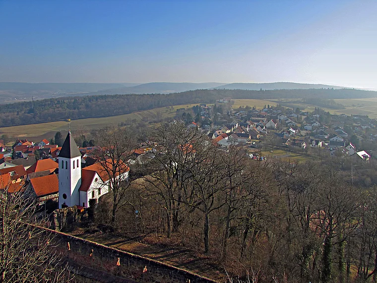 Otzberg Veste Aussicht