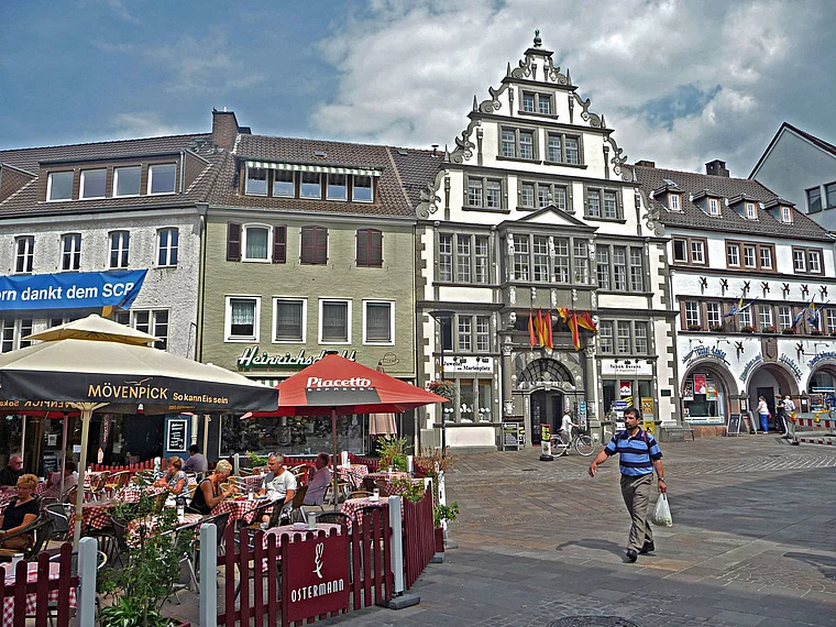 Paderborn Rathausplatz Tourist Information