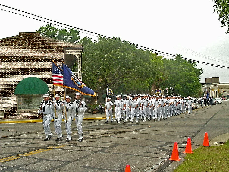 South Carolina Beaufort Memorial Parade