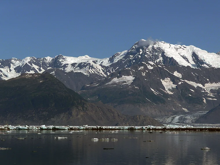 Alaska Columbia Glacier von fern