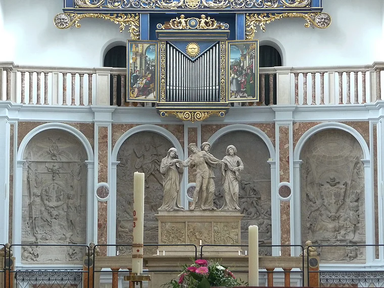 Augsburg St. Anna Orgel Altar