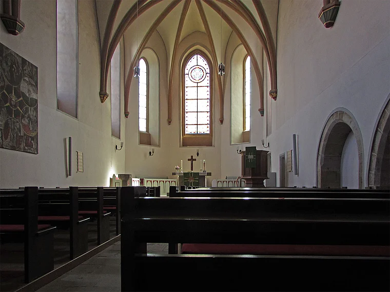 Morschen Klosterkirche innen