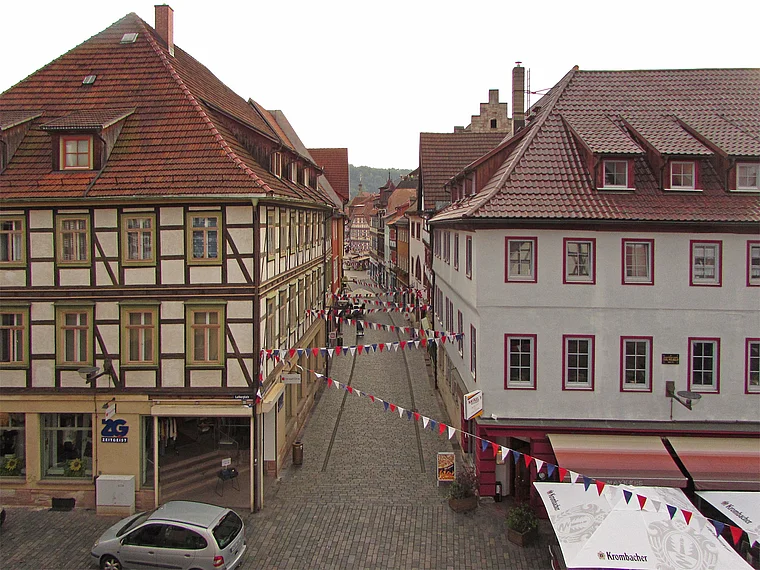 Schmalkalden Lutherhaus Ausblick