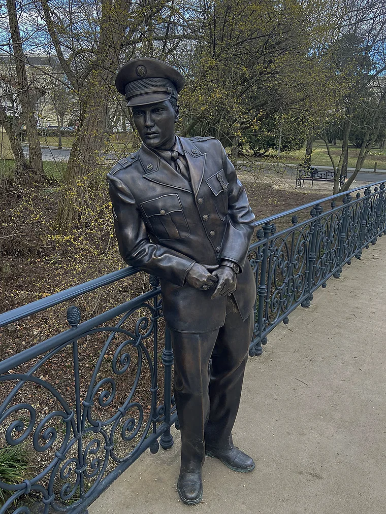 Bad Nauheim Denkmal Elvis Presley