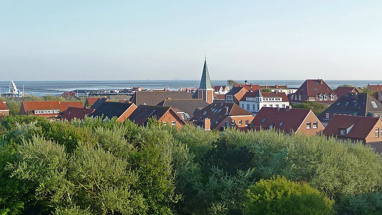 Juist Totale vom höchsten Punkt