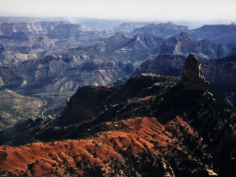 Grand Canyon USA Totale von oben