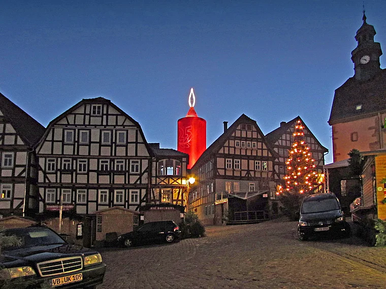 Schlitz Marktplatz Advent