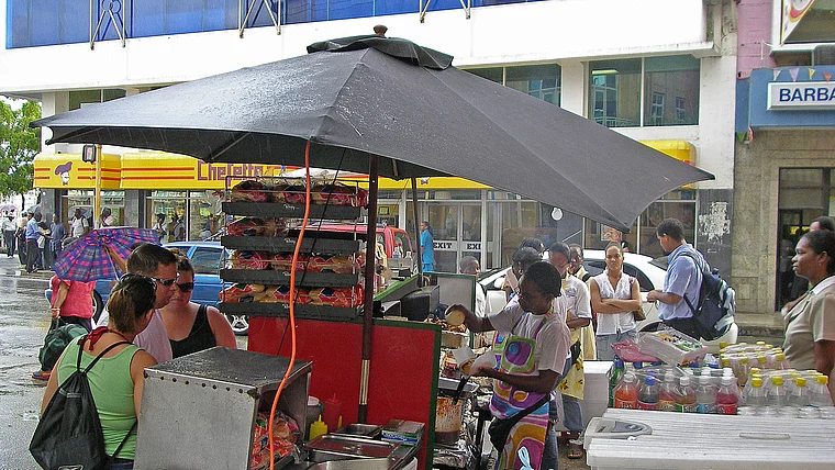 Barbados Bridgetown Garküche