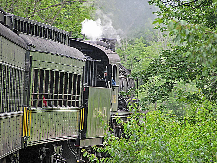Dampfeisenbahn Connecticut River