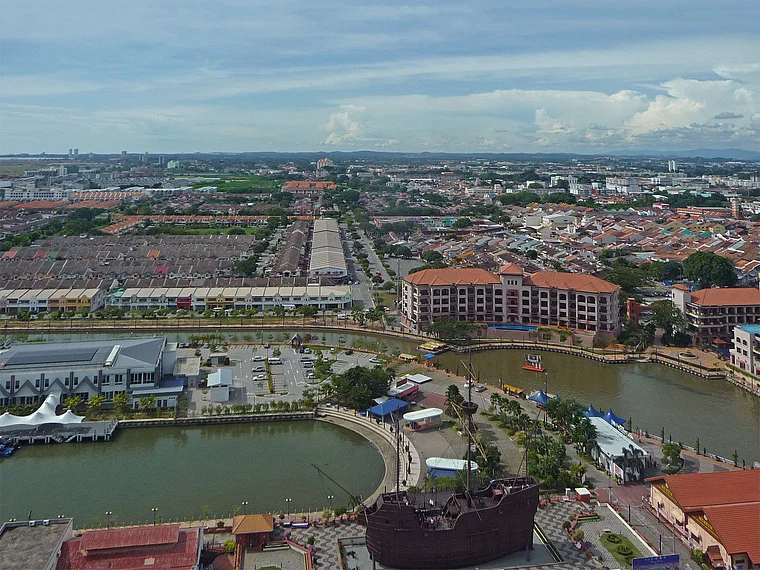 Melaka Menara Taming Sari Ausblick
