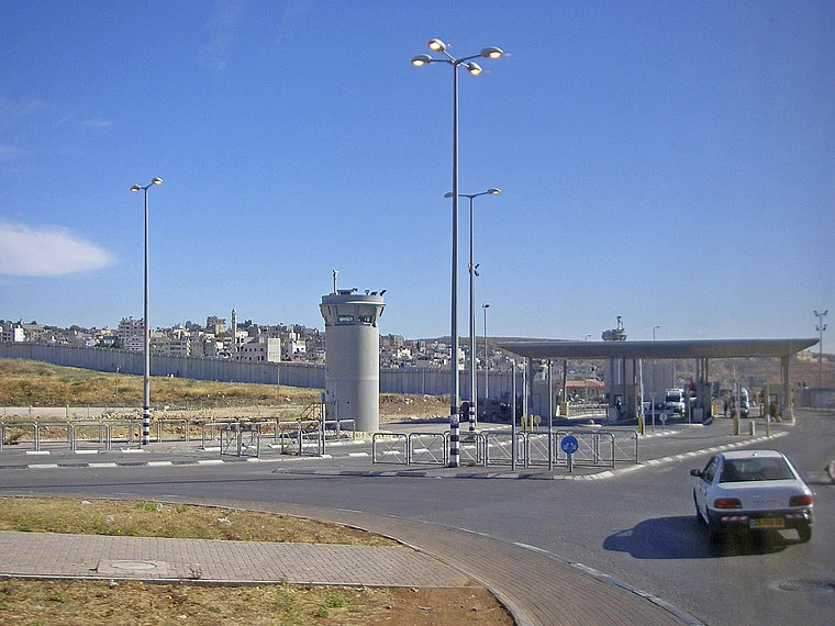 Israel Grenze Wachturm