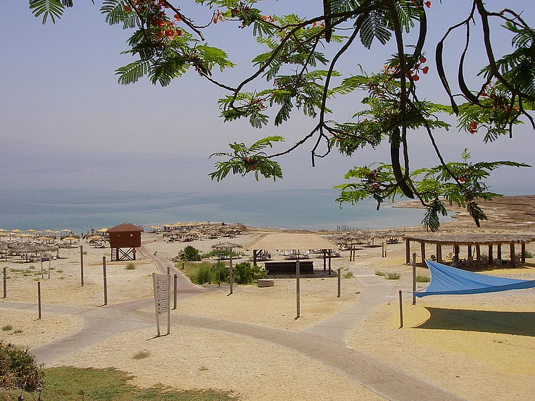 Israel Totes Meer Strand Totale