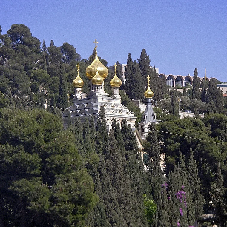 Jerusalem Maria Magdalena Kirche außen