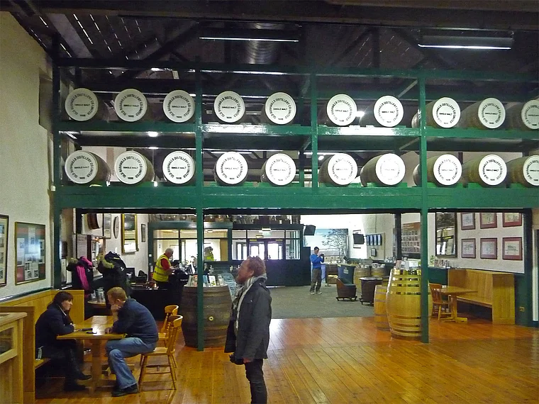 Nordirland Bushmills Brennerei innen