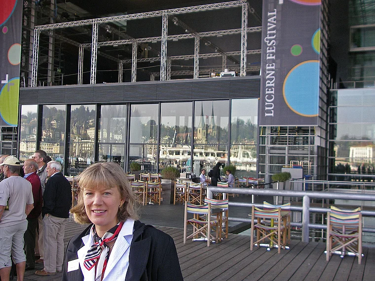 Luzern Stadtführerin Rebecca Sisler