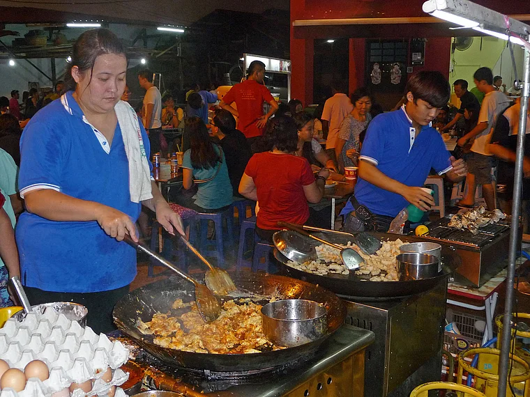 Melaka Jonker Street Garküche