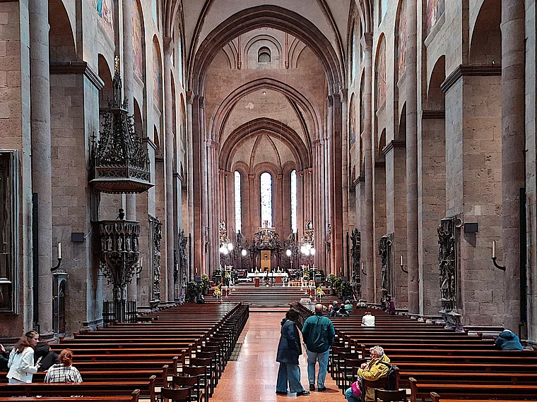 Mainz Dom Innenansicht
