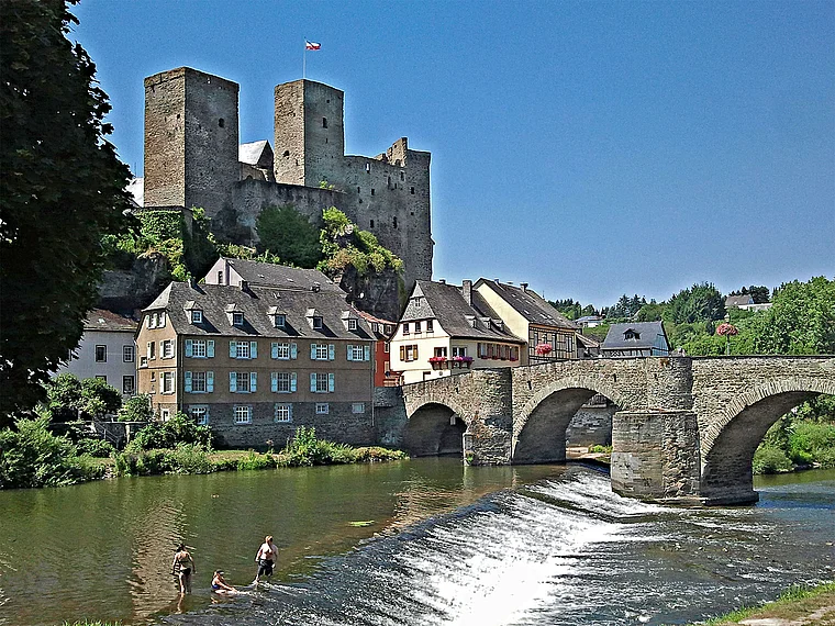 Runkel Burg und Alte Lahnbrücke
